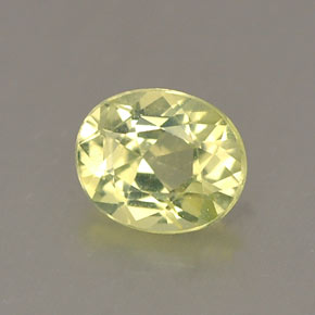 0,42 ctw natürlicher grüner Chrysoberyll, Oval Schliff, VS