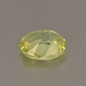 0,42 ctw natürlicher grüner Chrysoberyll, Oval Schliff, VS