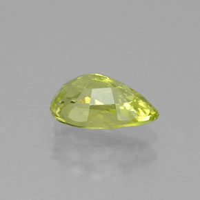 1,25 ctw natürlicher gelber Chrysoberyll, Birnenform, VVS-VS