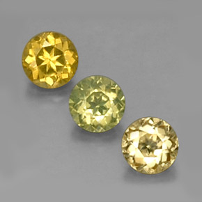  ct natürliche grüner Chrysoberyll-Edelsteine, Rundschliff, VS