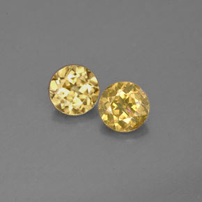  ct natürliche grüner Chrysoberyll-Edelsteine, Rundschliff, VS