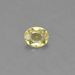 0,56 ctw natürlicher grüner Chrysoberyll, Oval Schliff, VS