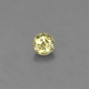 0,53 ctw natürlicher grüner Chrysoberyll, Rundschliff, VS