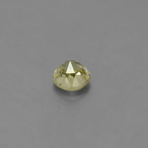 0,53 ctw natürlicher grüner Chrysoberyll, Rundschliff, VS