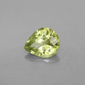 9,17 ctw natürlicher gold-grün Chrysoberyll, Birnenform, VVS-VS