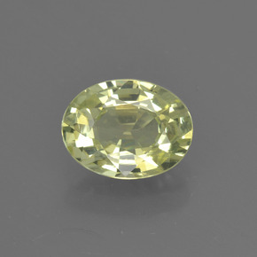 9,17 ctw natürlicher gold-grün Chrysoberyll, Oval Schliff, VVS