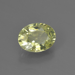 9,17 ctw natürlicher gold-grün Chrysoberyll, Oval Schliff, VVS