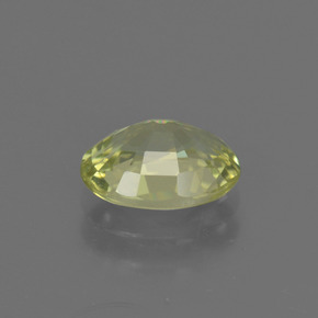 9,17 ctw natürlicher gold-grün Chrysoberyll, Oval Schliff, VVS