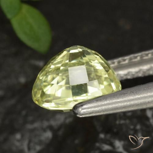 9,17 ctw natürlicher gelb-grün Chrysoberyll, Oval, VS-SI