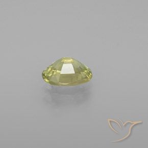 9,17 ctw natürlicher Mittelgelb Chrysoberyll, Oval, VVS-VS