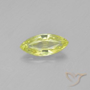 1.46ct Natürlicher Mittelgelb Chrysoberyll, Marquise, VVS-VS