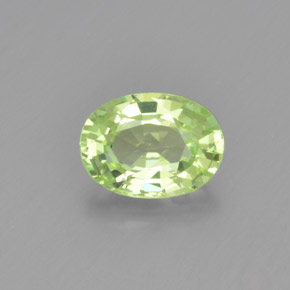 1,08 ctw natürlicher grüner Chrysoberyll, Oval Schliff, VVS-VS