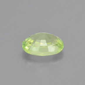 1,08 ctw natürlicher grüner Chrysoberyll, Oval Schliff, VVS-VS