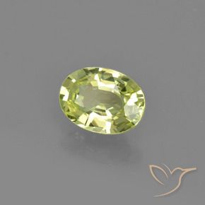 9,17 ctw natürlicher gelb-grün Chrysoberyll, Oval, VVS-VS