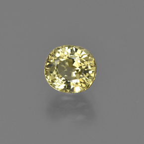 1,06 ctw natürlicher grüner Chrysoberyll, Oval Schliff, VVS-VS