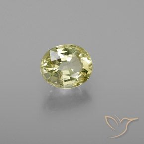 9,17 ctw natürlicher grünlich-gelb Chrysoberyll, Oval, VS