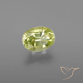 9,17 ctw natürlicher Mittelgelb Chrysoberyll, Oval, VVS-VS