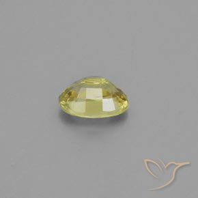 9,17 ctw natürlicher Mittelhelles Gelb Chrysoberyll, Oval, VVS-VS