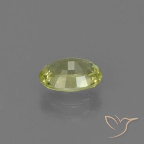9,17 ctw natürlicher Mittelgelb Chrysoberyll, Oval, VVS-VS