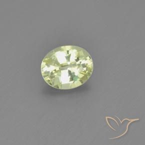 9,17 ctw natürlicher Zitronengelb Chrysoberyll, Oval, VS