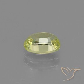 9,17 ctw natürlicher Mittelgelb Chrysoberyll, Oval, VVS