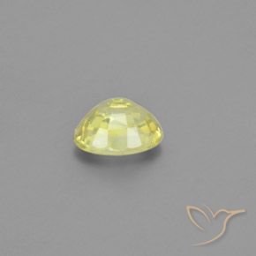 9,17 ctw natürlicher Zitronengelb Chrysoberyll, Oval, VS-SI