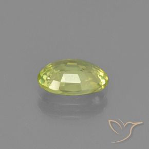 9,17 ctw natürlicher Mittelgelb Chrysoberyll, Oval, VVS-VS