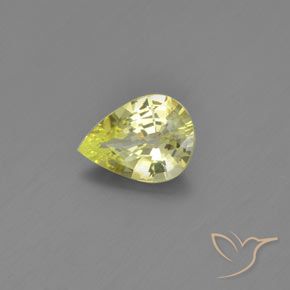 9,17 ctw natürlicher Zitronengelb Chrysoberyll, Birnenform, VVS