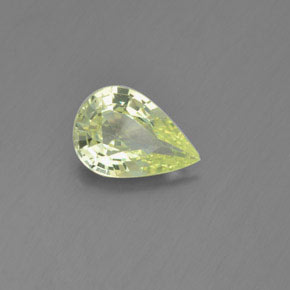 1,40 ctw natürlicher gelber Chrysoberyll, Birnenform, VVS