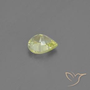 9,17 ctw natürlicher Zitronengelb Chrysoberyll, Birnenform, VVS