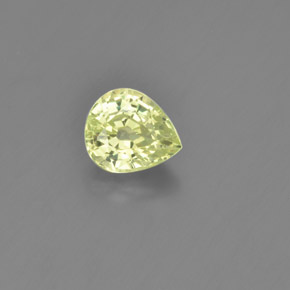 9,17 ctw natürlicher gold-grün Chrysoberyll, Birnenform, VVS-VS