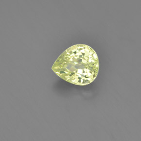 9,17 ctw natürlicher gold-grün Chrysoberyll, Birnenform, VVS-VS