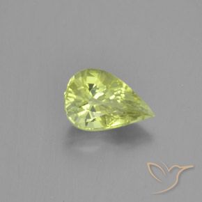 9,17 ctw natürlicher hellgelb Chrysoberyll, Birnenform, VVS