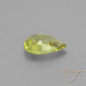 9,17 ctw natürlicher Mittelgelb Chrysoberyll, Birnenform, VVS-VS