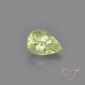 9,17 ctw natürlicher Helles Birnengrün Chrysoberyll, Birnenform, VVS-VS