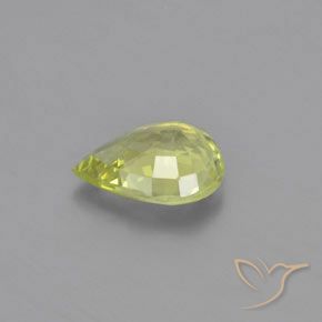 9,17 ctw natürlicher Mittelgelb Chrysoberyll, Birnenform, VVS