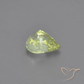9,17 ctw natürlicher Zitronengelb Chrysoberyll, Birnenform, VVS