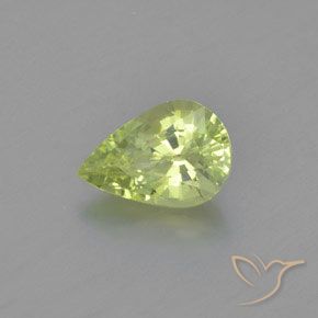 9,17 ctw natürlicher Warmes Grün Chrysoberyll, Birnenform, VVS