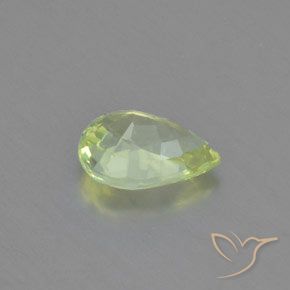 9,17 ctw natürlicher limettengrün Chrysoberyll, Birnenform, VVS