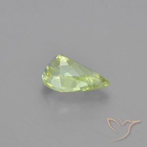 9,17 ctw natürlicher Mittelgrün Chrysoberyll, Birnenform, VVS-VS