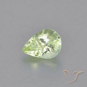 9,17 ctw natürlicher Hellgelb Grün Chrysoberyll, Birnenform, VVS