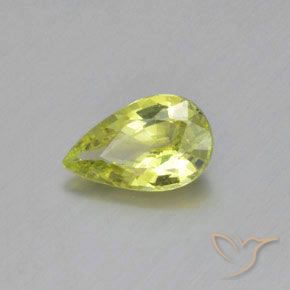 9,17 ctw natürlicher Zitronengelb Chrysoberyll, Birnenform, VVS