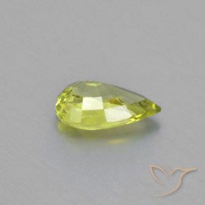 9,17 ctw natürlicher Zitronengelb Chrysoberyll, Birnenform, VVS