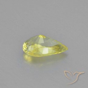9,17 ctw natürlicher Zitronengelb Chrysoberyll, Birnenform, VVS