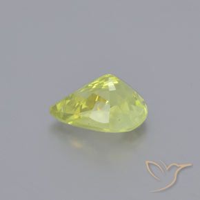 9,17 ctw natürlicher Zitronengelb Chrysoberyll, Birnenform, VS