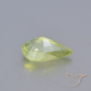 9,17 ctw natürlicher Helles Zitronengelb Chrysoberyll, Birnenform, VVS