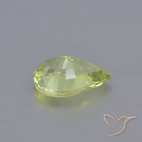 9,17 ctw natürlicher Helles Zitronengelb Chrysoberyll, Birnenform, VVS