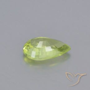 9,17 ctw natürlicher Helles Zitronengelb Chrysoberyll, Birnenform, VVS