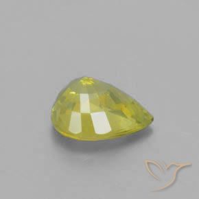 9,17 ctw natürlicher grünlich-gelb Chrysoberyll, Birnenform, VS