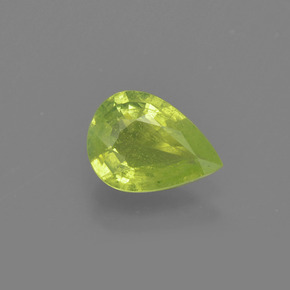 9,17 ctw natürlicher gold-grün Chrysoberyll, Birnenform, VS